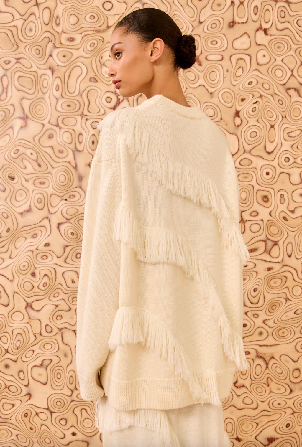 Ulla Johnson Ina Oversized Fringe Pullover