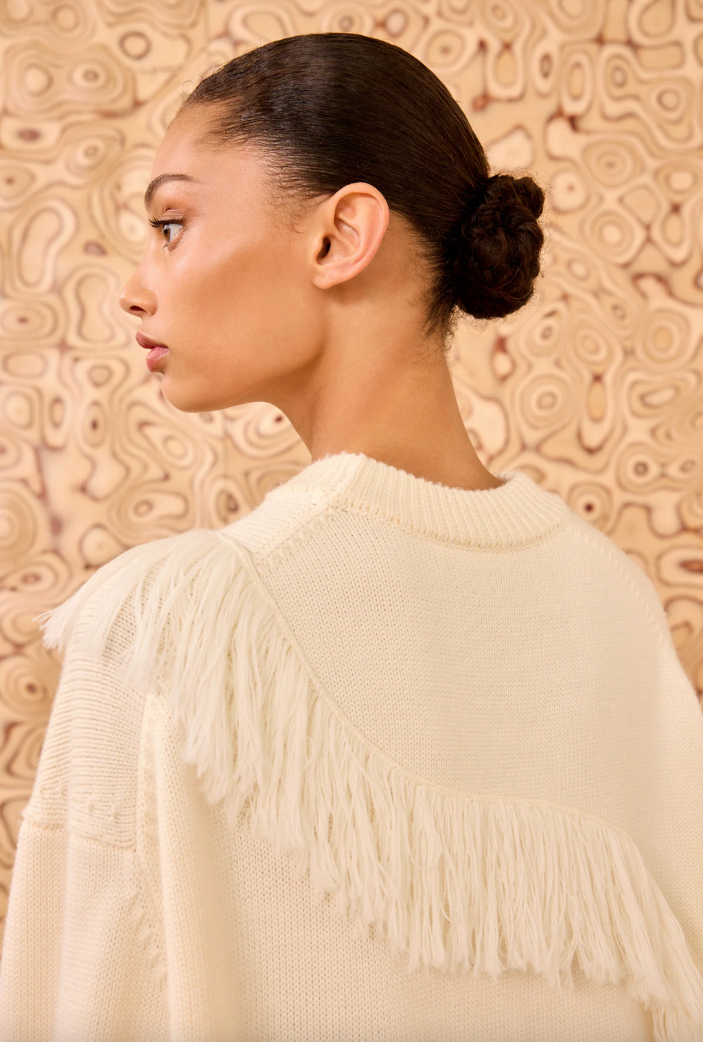 Ulla Johnson Ina Oversized Fringe Pullover