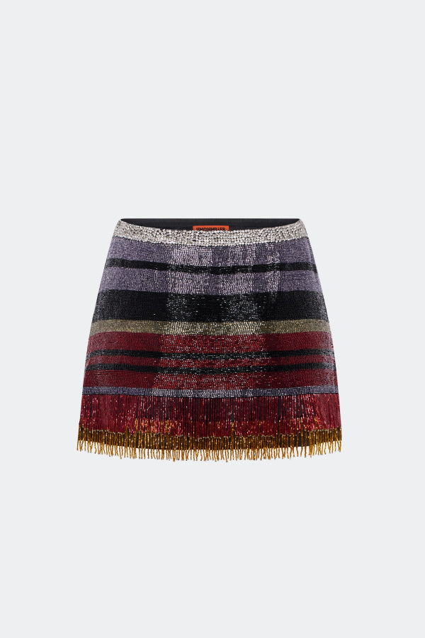 Simon Miller Inessa Crystal Beaded Skirt
