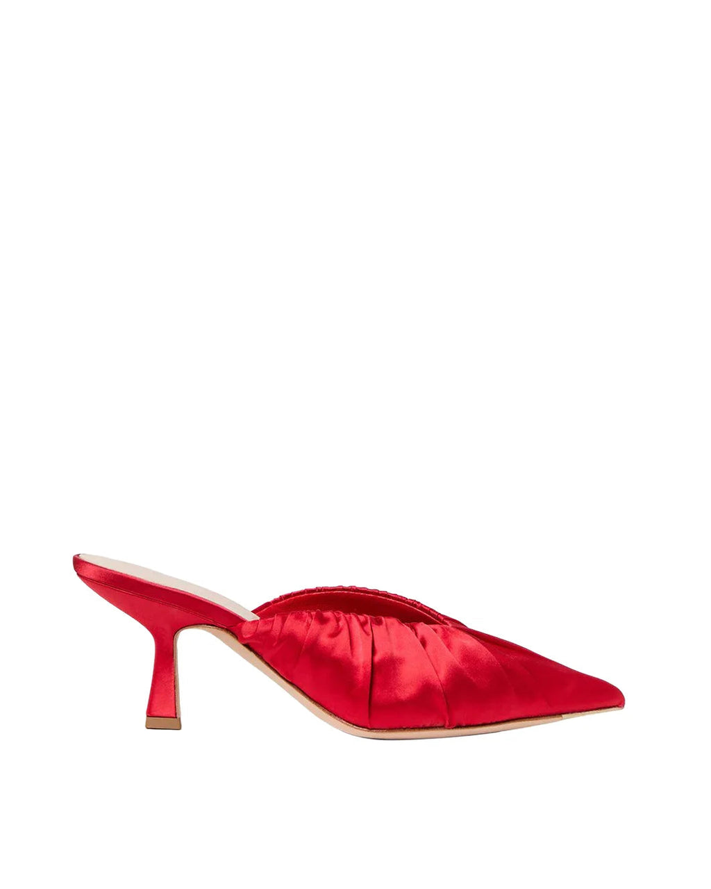 Loeffler Randall Inez Mid-Heel Mule - Red