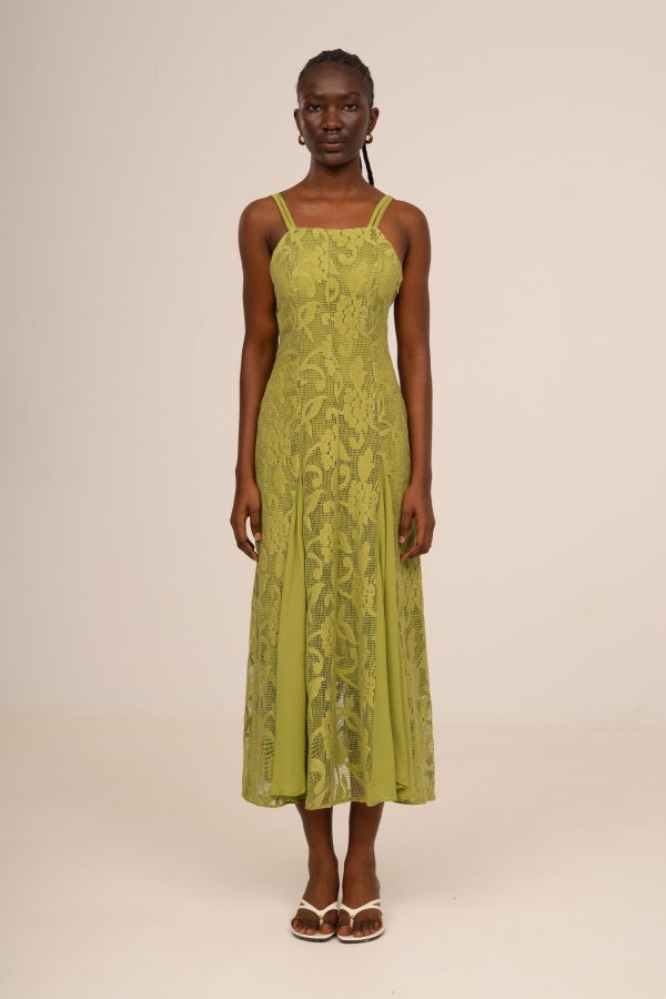 Carmen Says Infinity Embroidery Dress