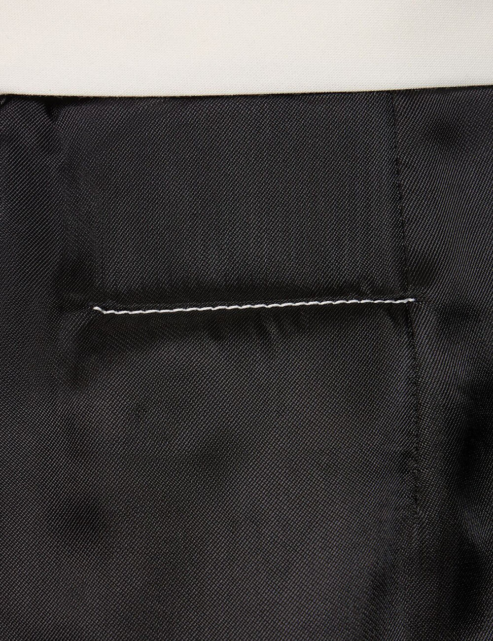 MM6 Maison Margiela Inside Out Skirt - Black