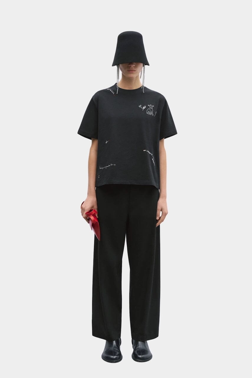 Cordera Instante Embroidered Shirt - Black