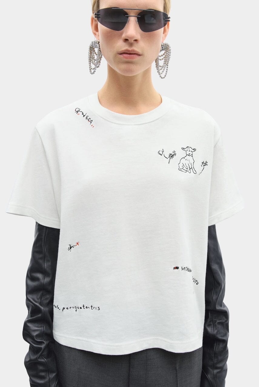 Cordera Instante Embroidered Shirt - White