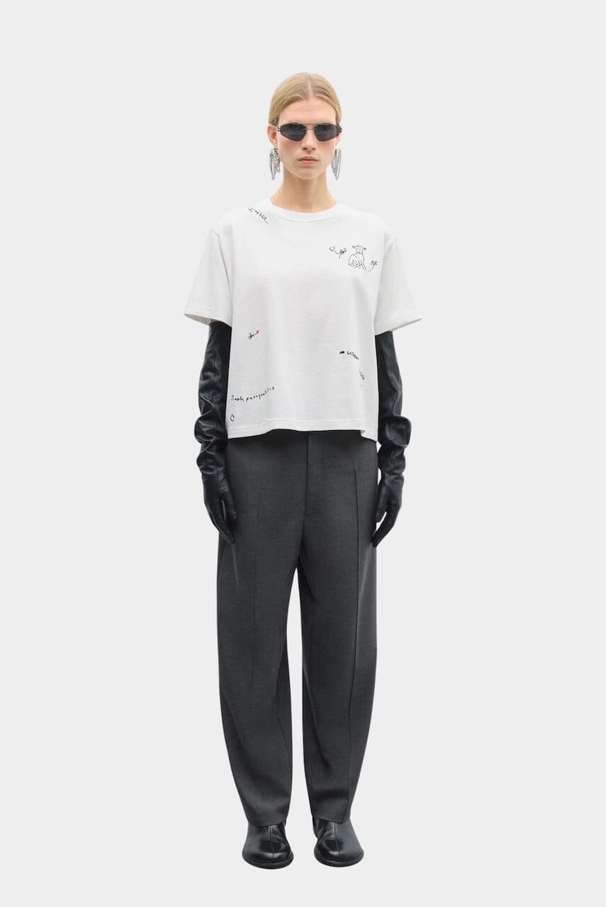 Cordera Instante Embroidered Shirt - White