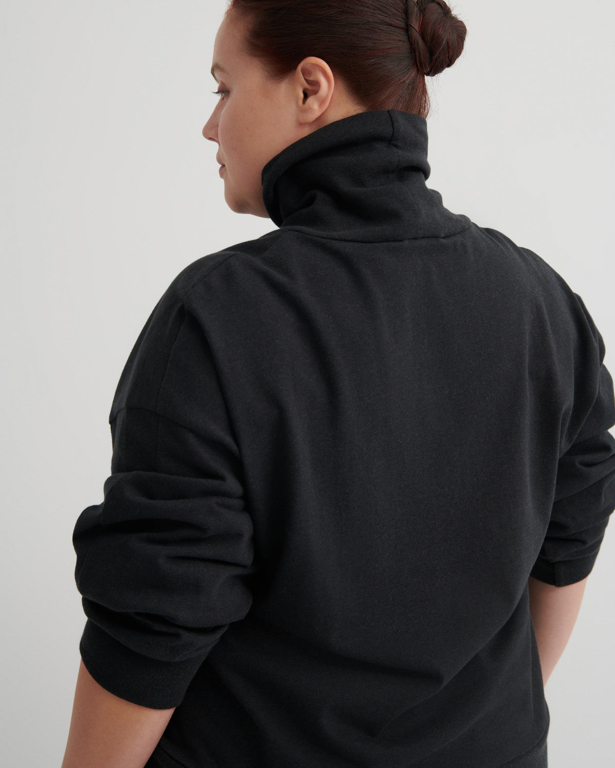 Kowtow Intent Top - Charcoal Marle