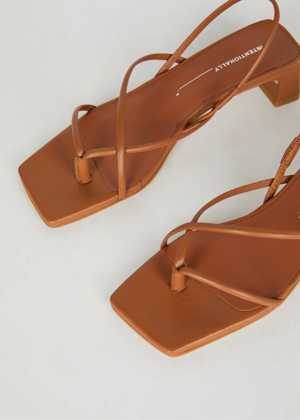 "INTENTIONALLY __________." FREYA - Tan Leather