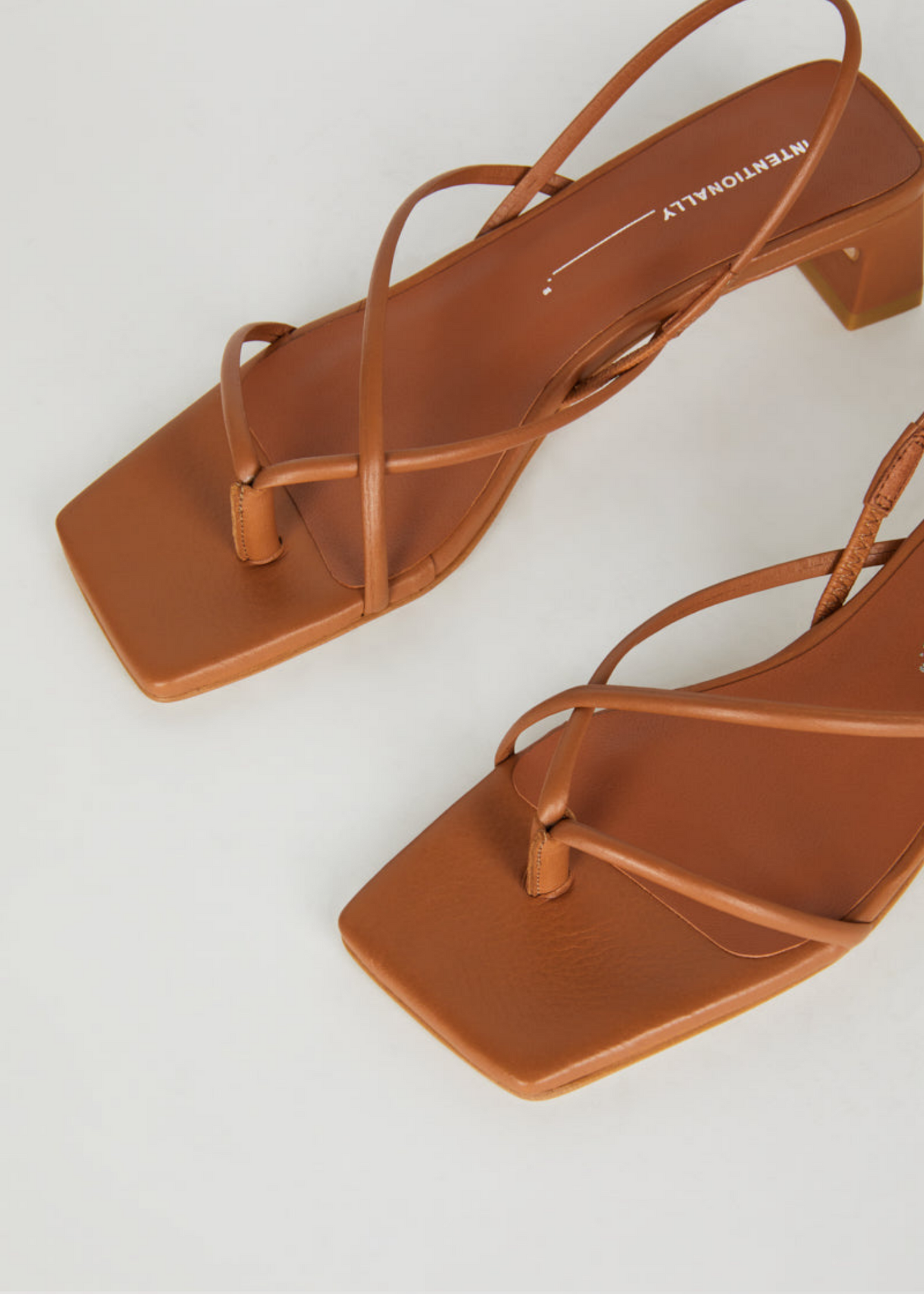 "INTENTIONALLY __________." FREYA - Tan Leather