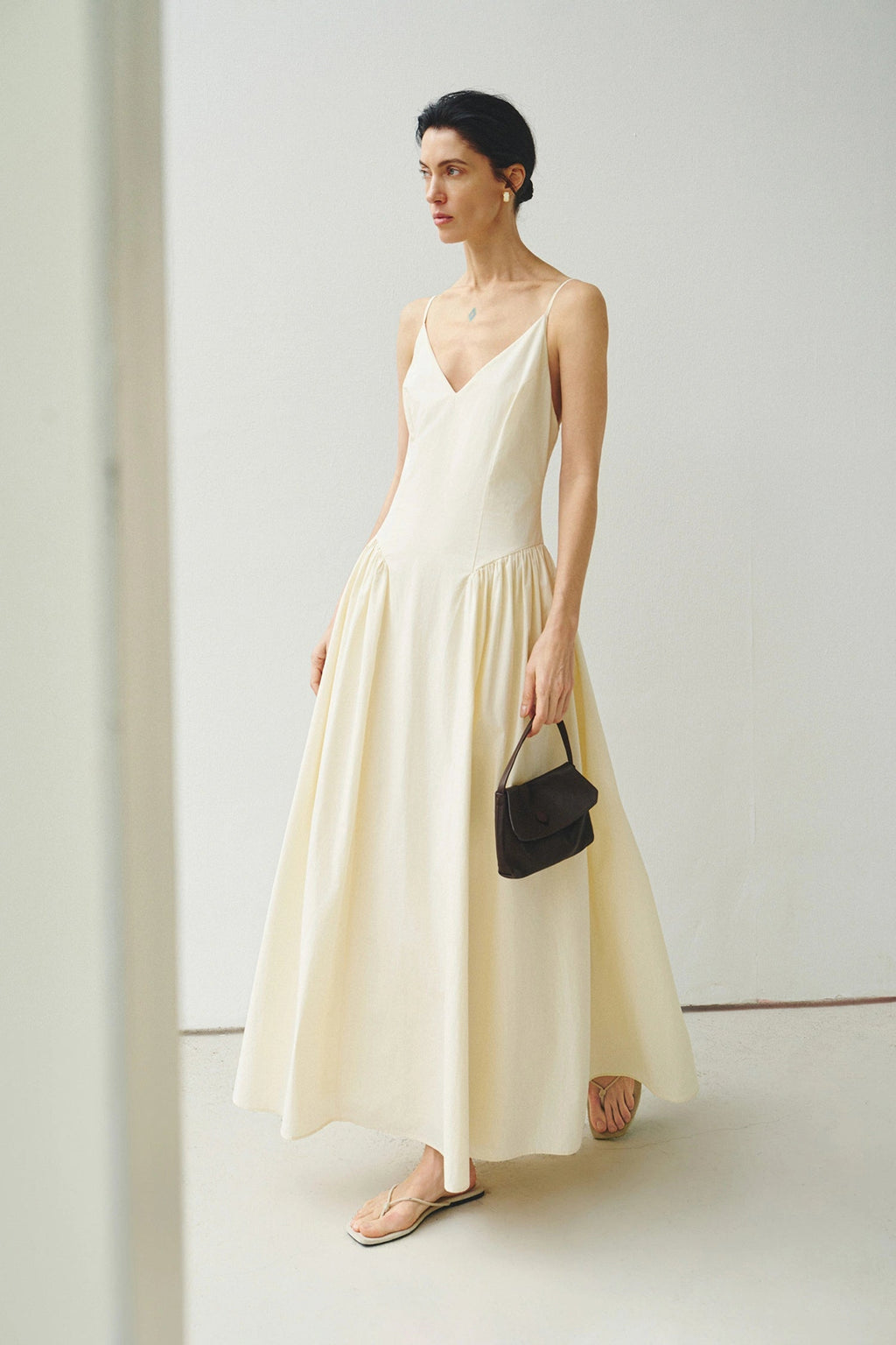Sophie Rue Isola Dress - Egret