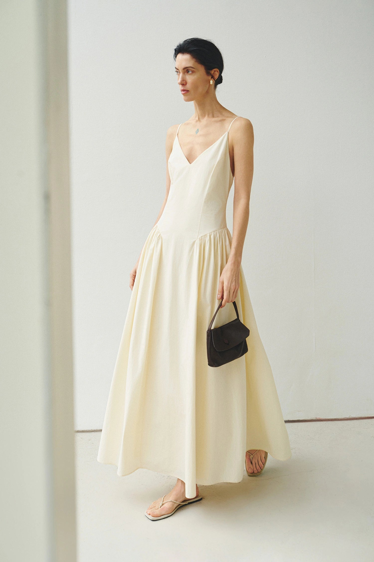 Sophie Rue Isola Dress - Egret