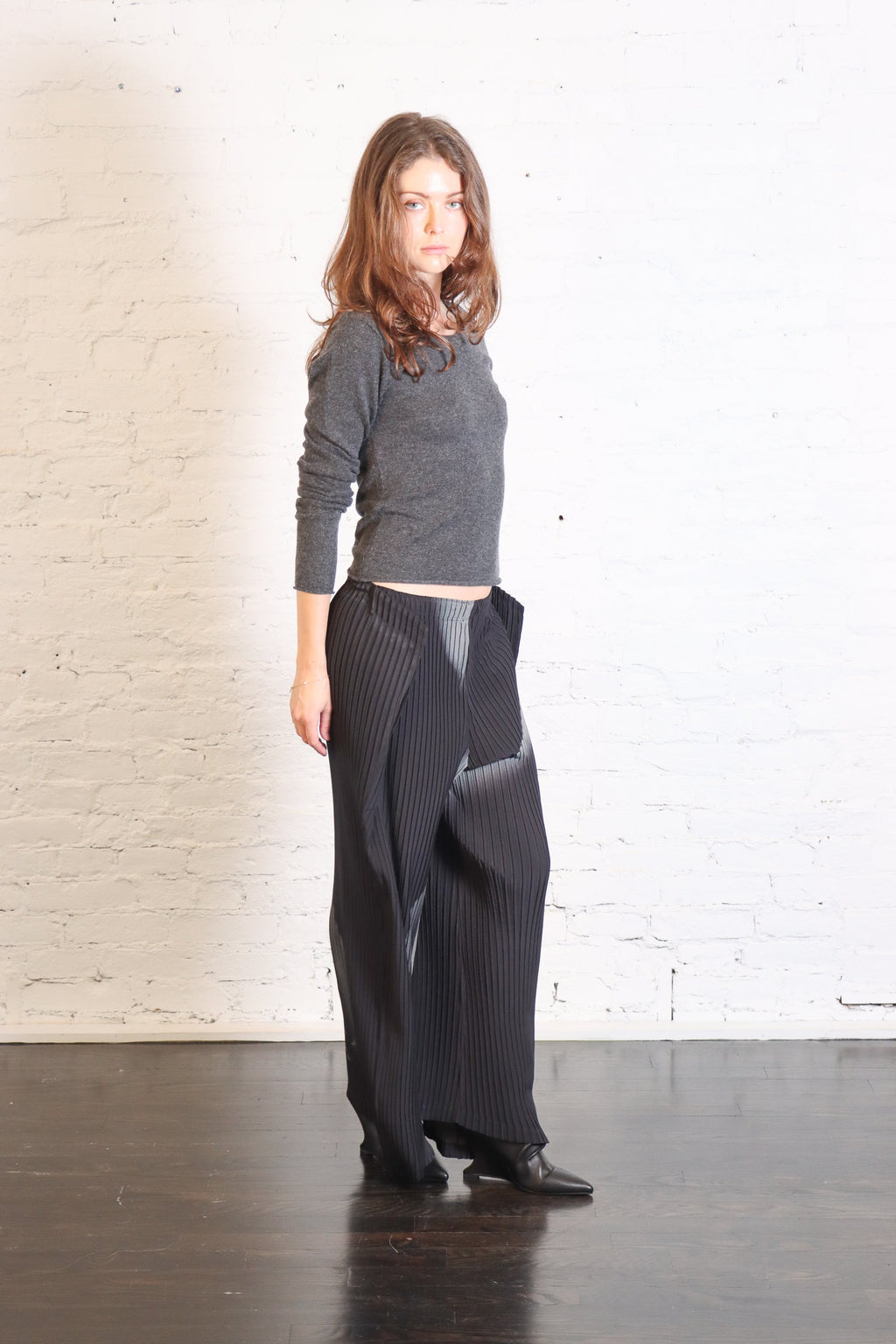 Issey Miyake Hands Of Lover Pleats Pants