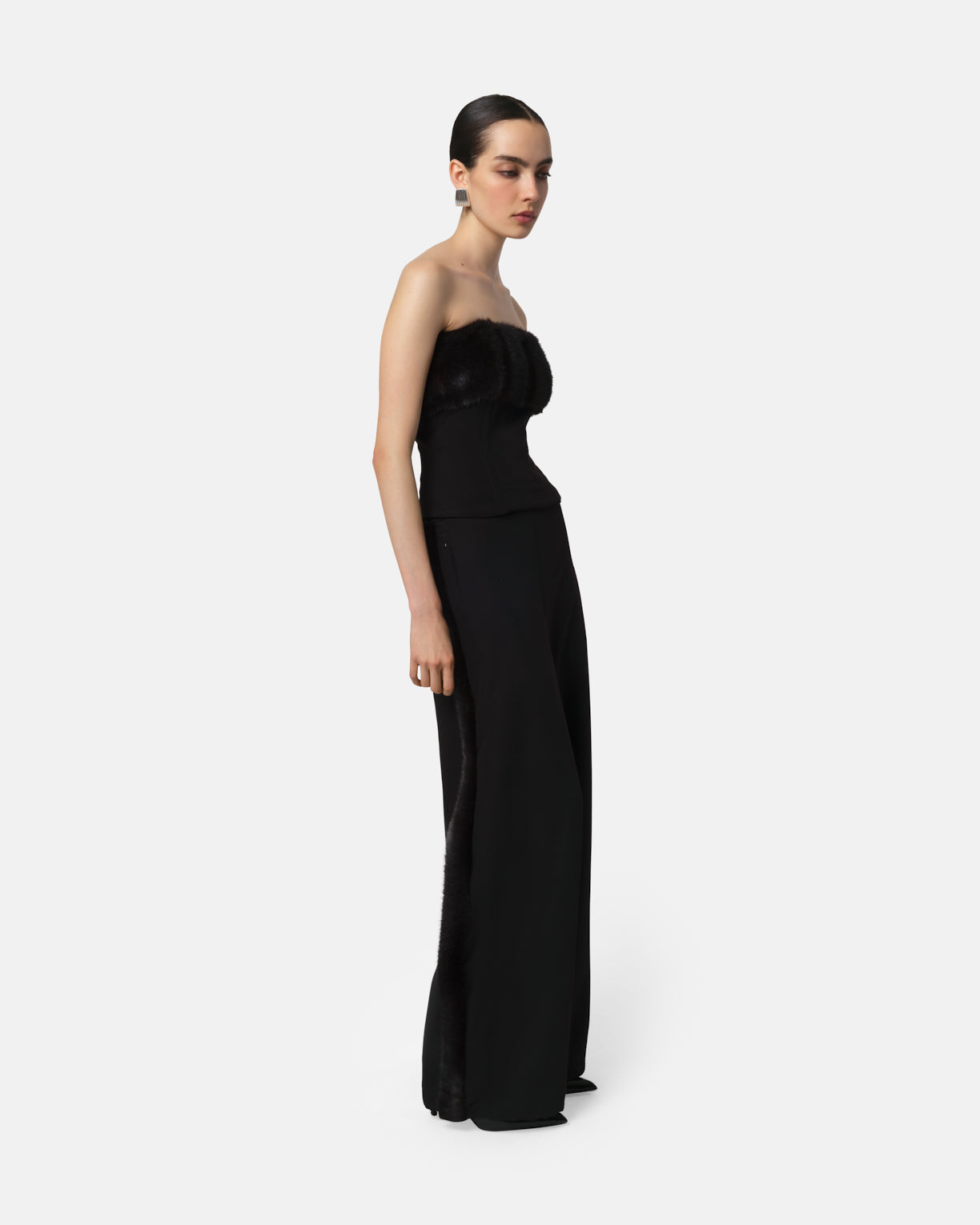 APPARIS Ivy Trim Pant - Noir/Noir Multi