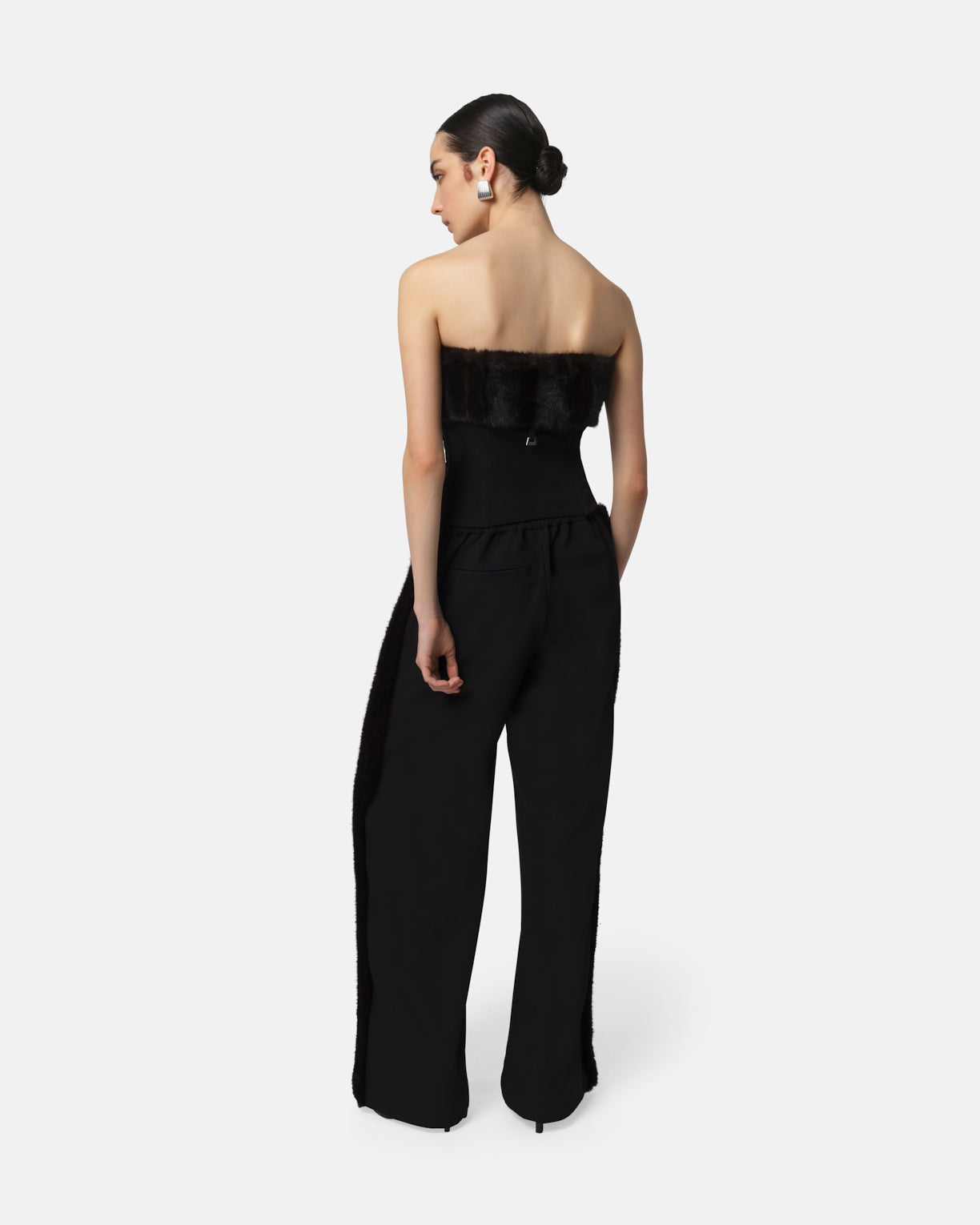 APPARIS Ivy Trim Pant - Noir/Noir Multi