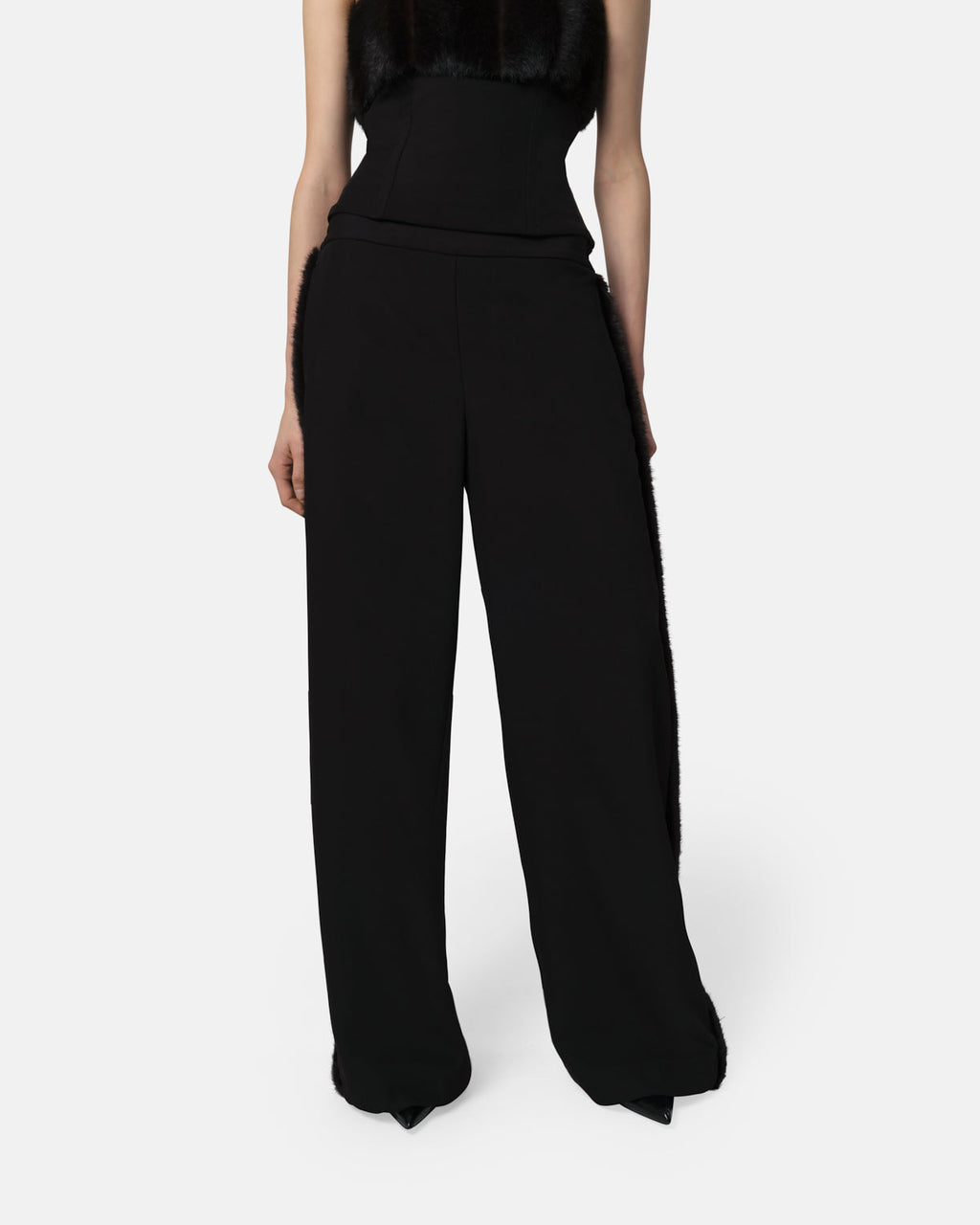 APPARIS Ivy Trim Pant - Noir/Noir Multi