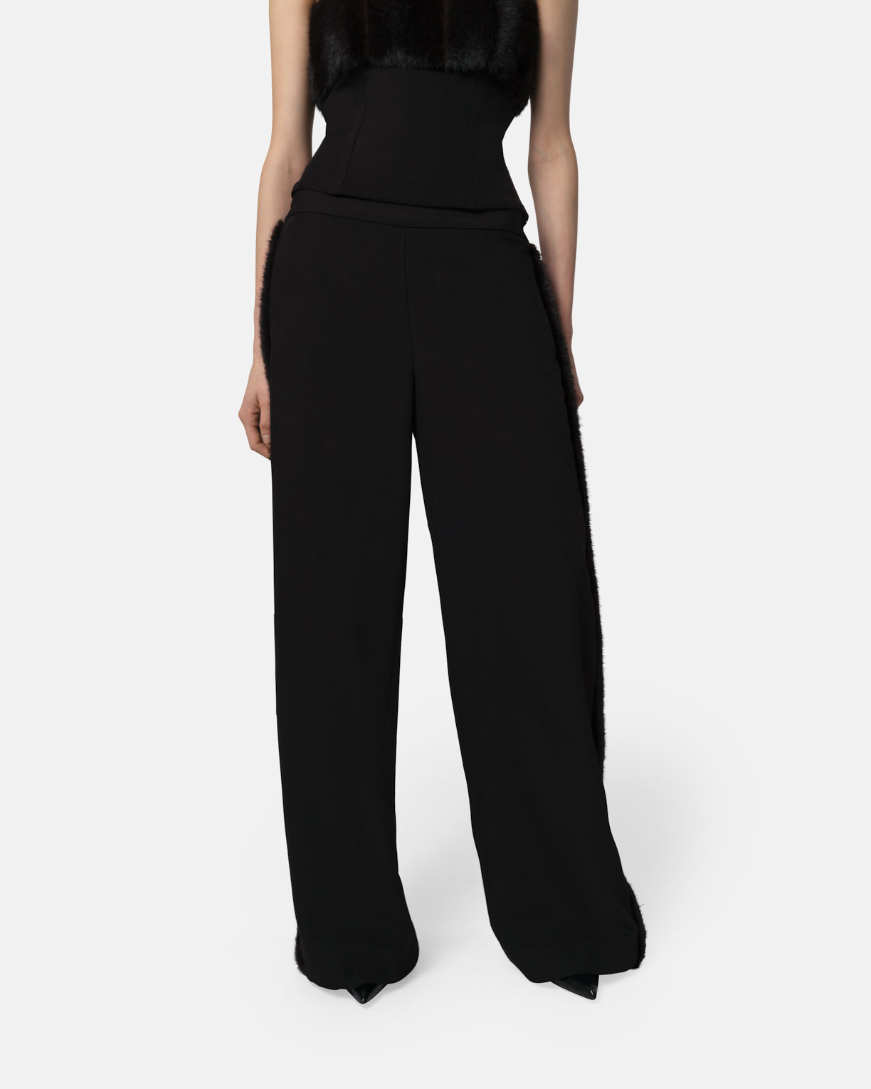 APPARIS Ivy Trim Pant - Noir/Noir Multi