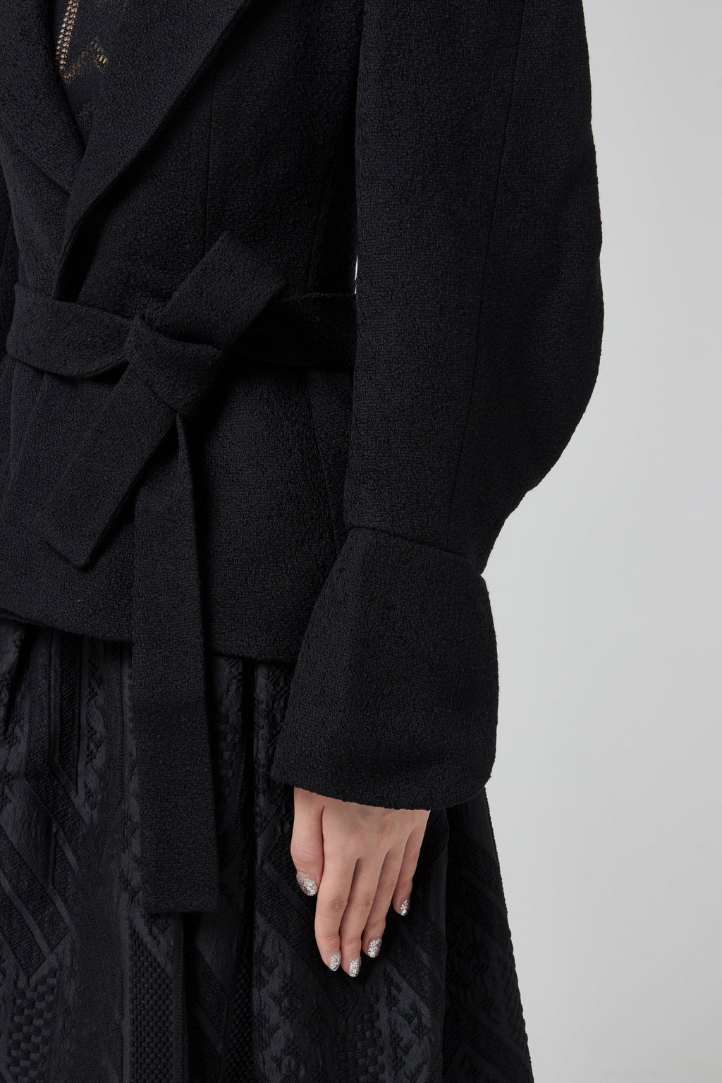 Rochas JACKET - NATURAL/BLACK