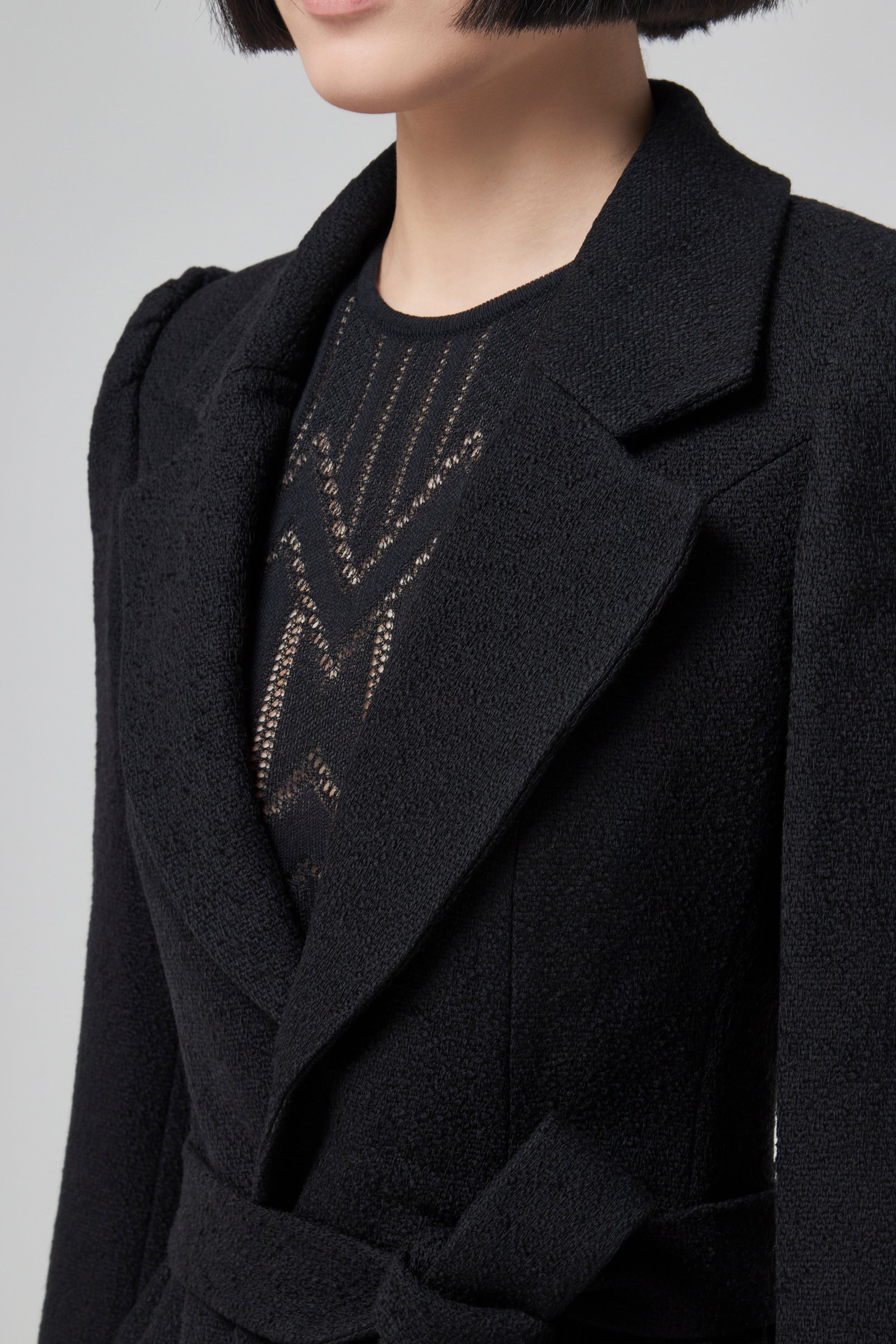 Rochas JACKET - NATURAL/BLACK