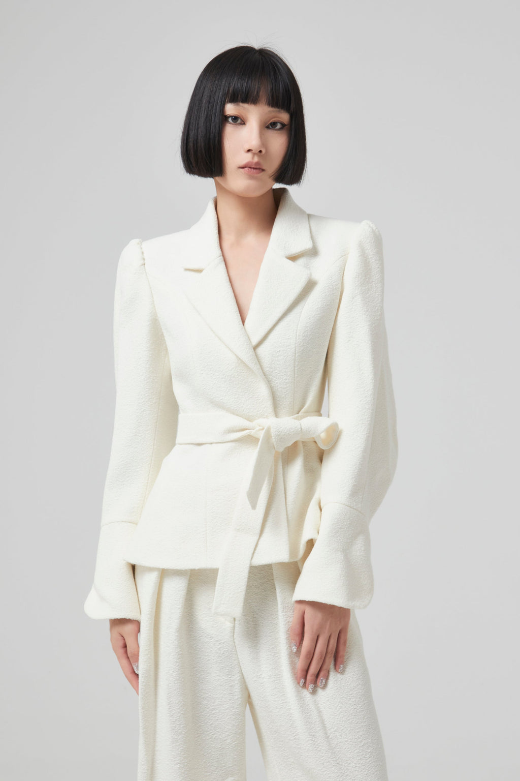 Rochas JACKET - NATURAL/BLACK