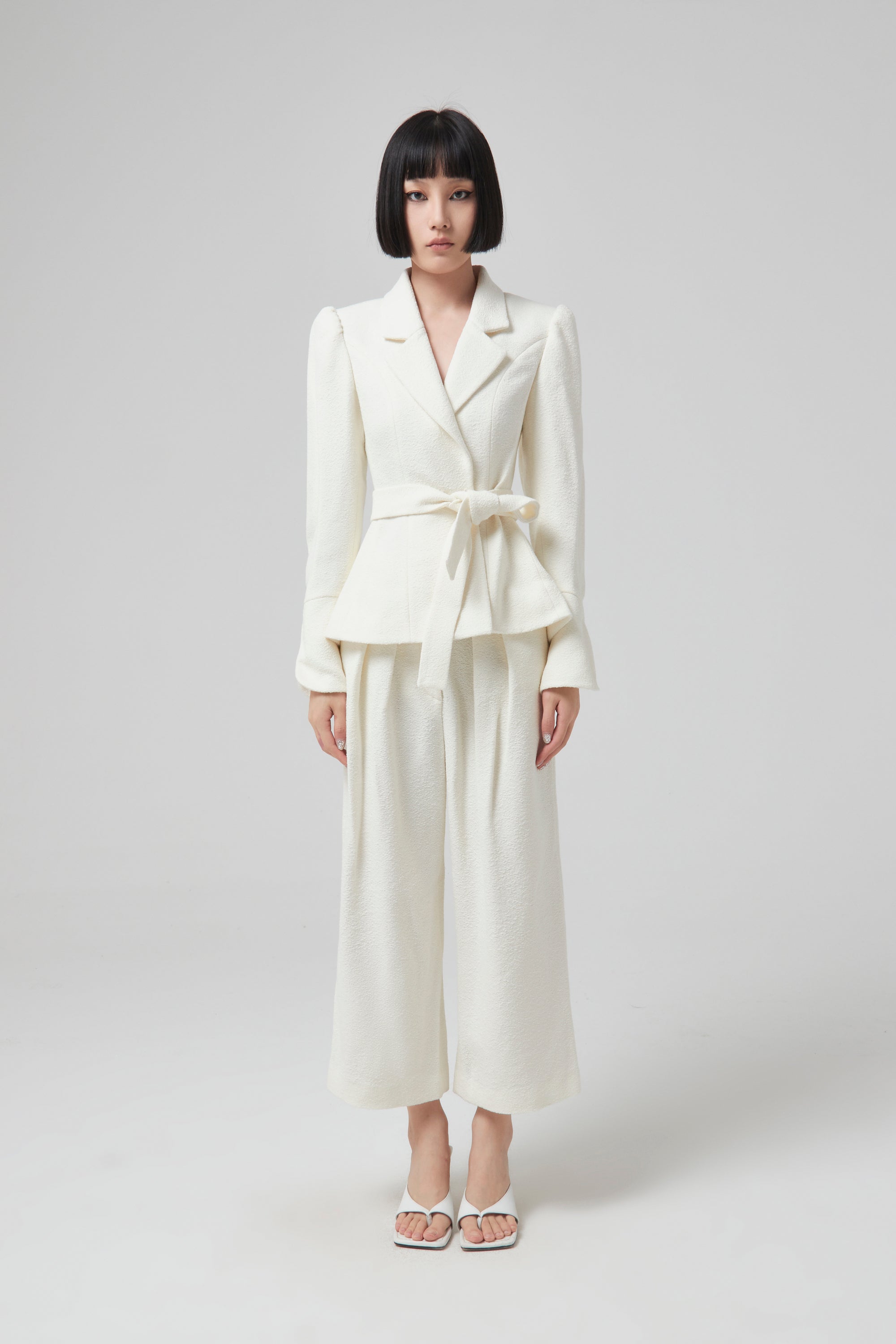 Rochas JACKET - NATURAL/BLACK