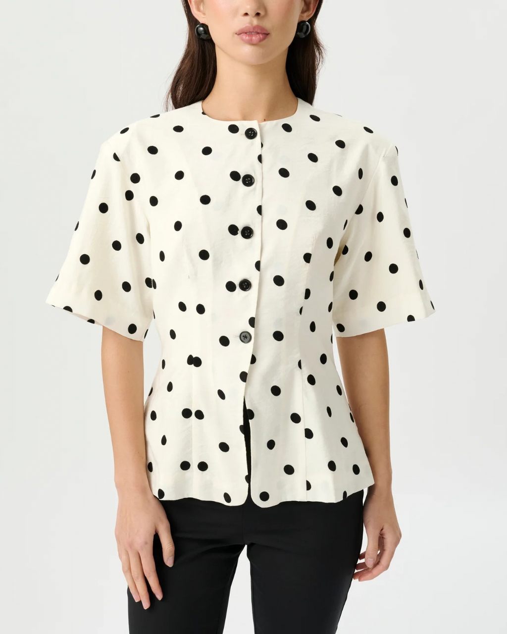 ROAME Janis Top - Heirloom Dot