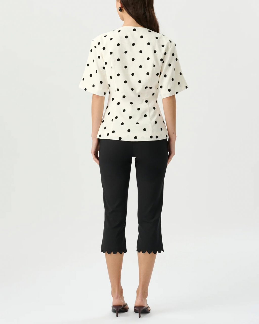 ROAME Janis Top - Heirloom Dot