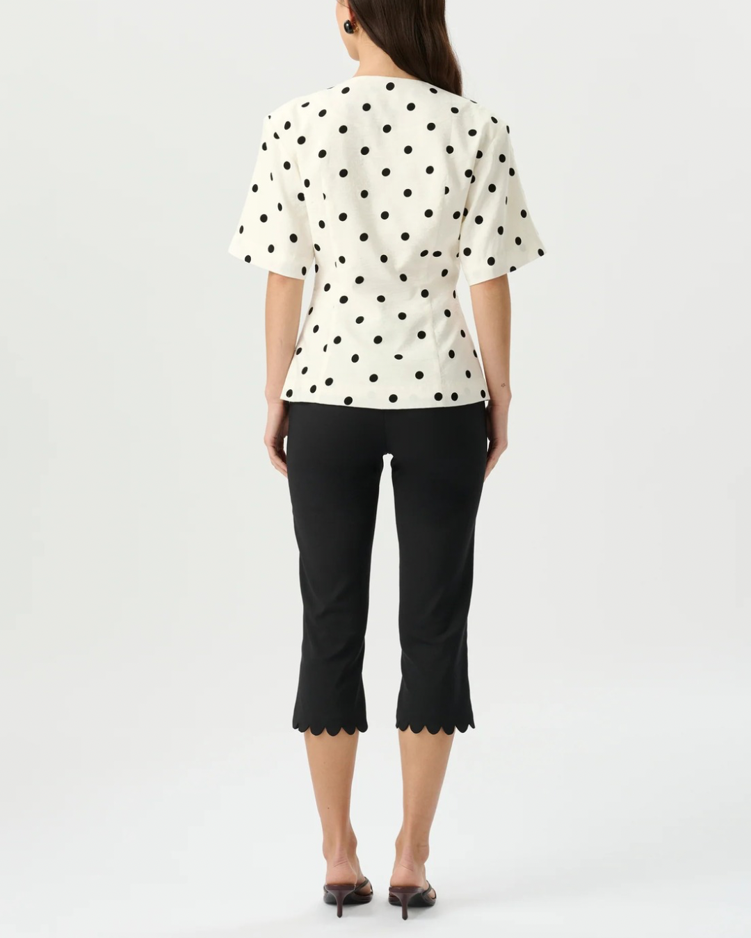 ROAME Janis Top - Heirloom Dot