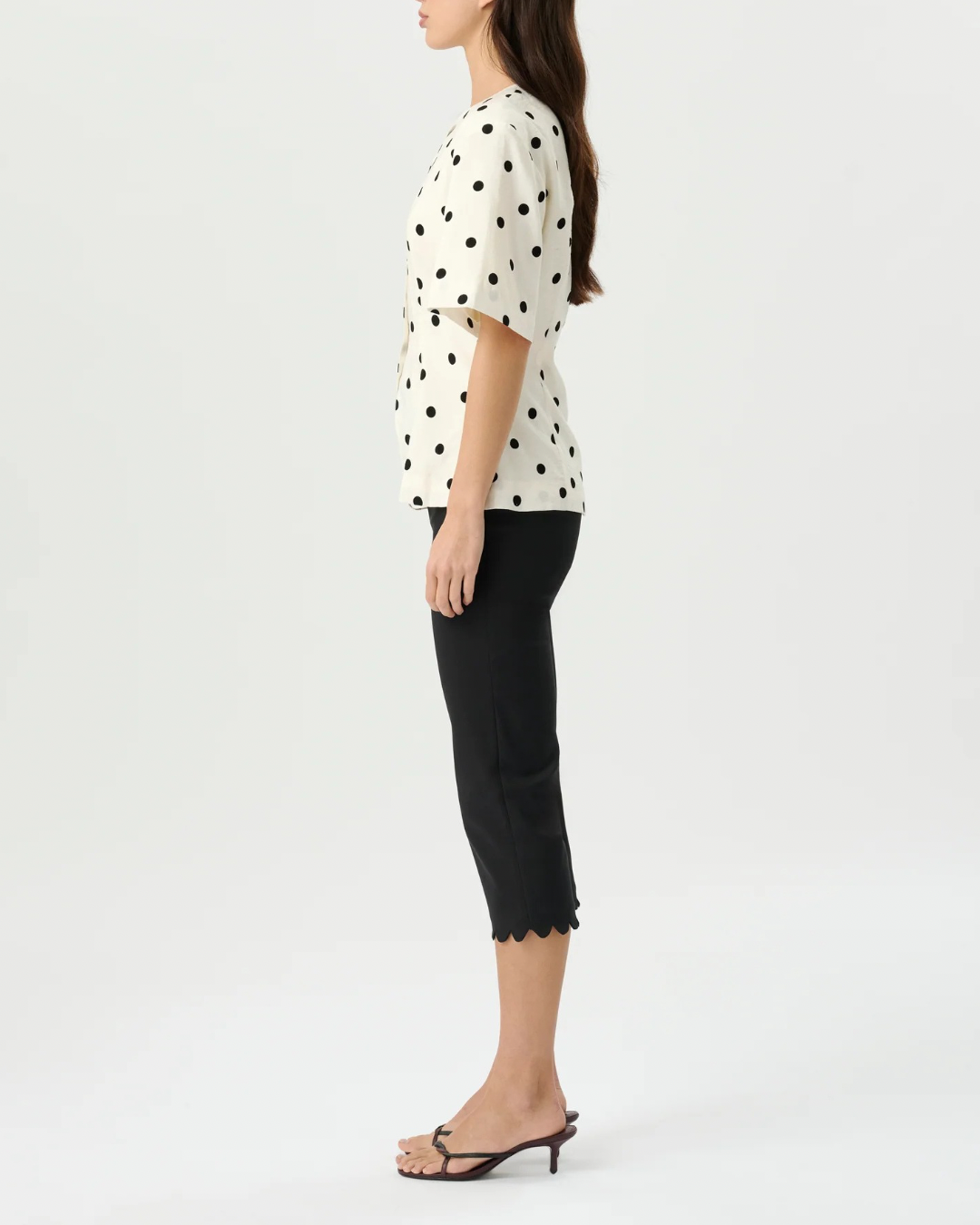 ROAME Janis Top - Heirloom Dot