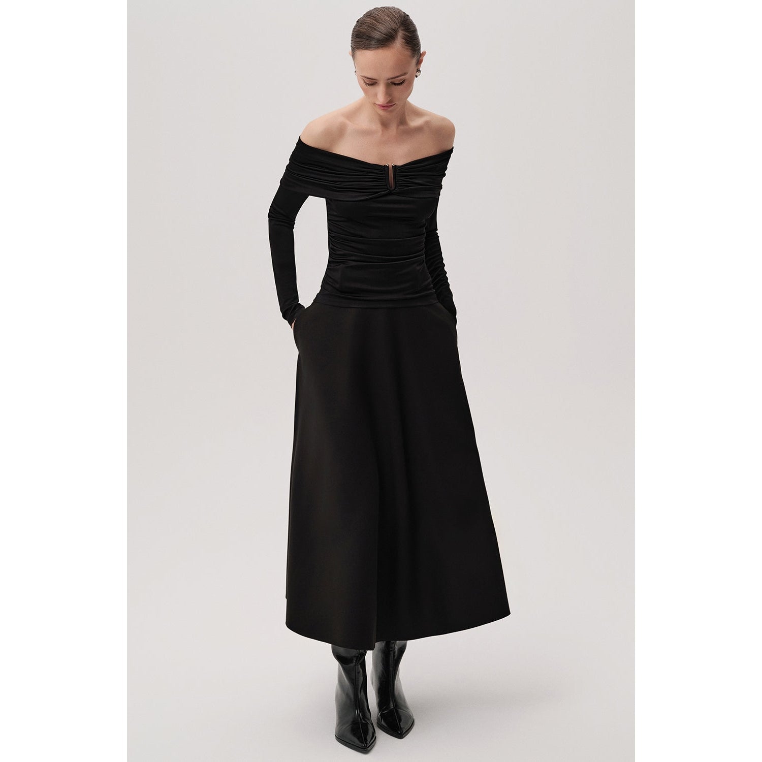 Exquise USA Jasmyn K. Blouse - Black