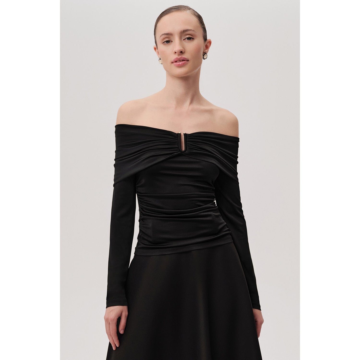 Exquise USA Jasmyn K. Blouse - Black