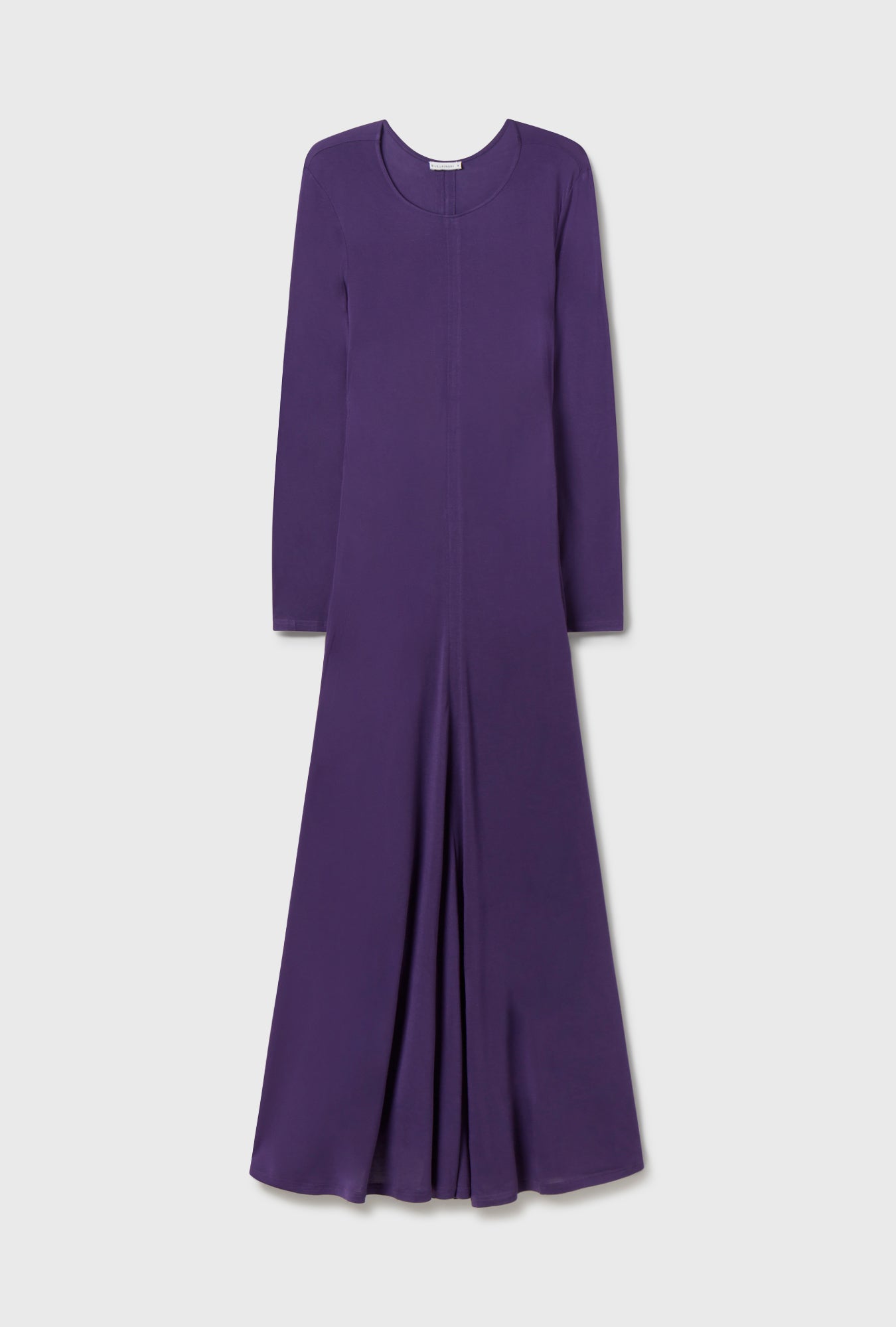 Silk Laundry Jersey Modal Cutaway Dress - Nightshade