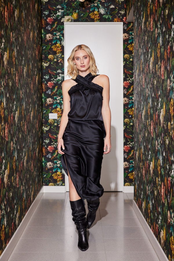 Lindsay Nicholas New York Jackie Criss Cross Top