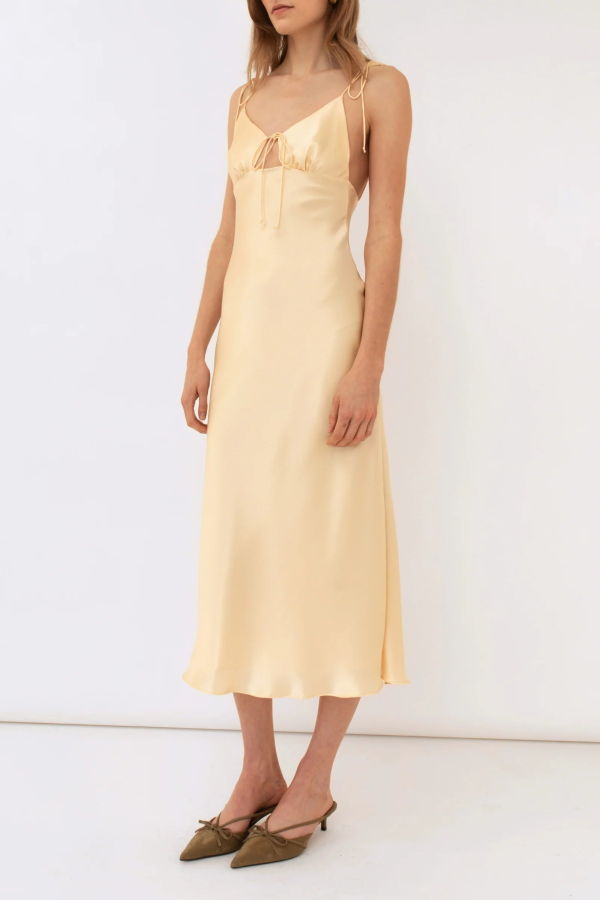 Jacoba Jane Juliette Dress - Butter Yellow