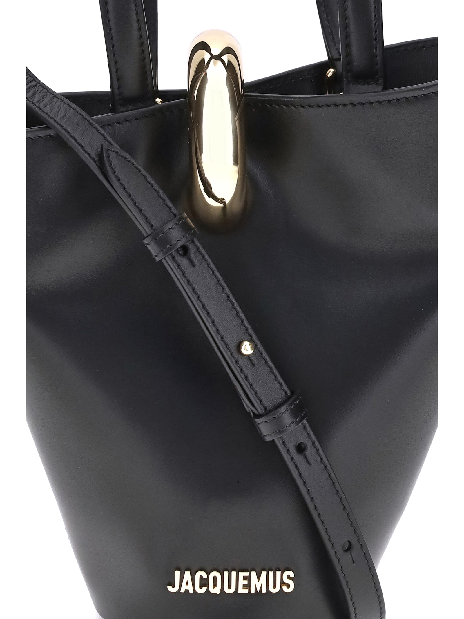 Jacquemus La Bambola Small Bucket Bag - Black