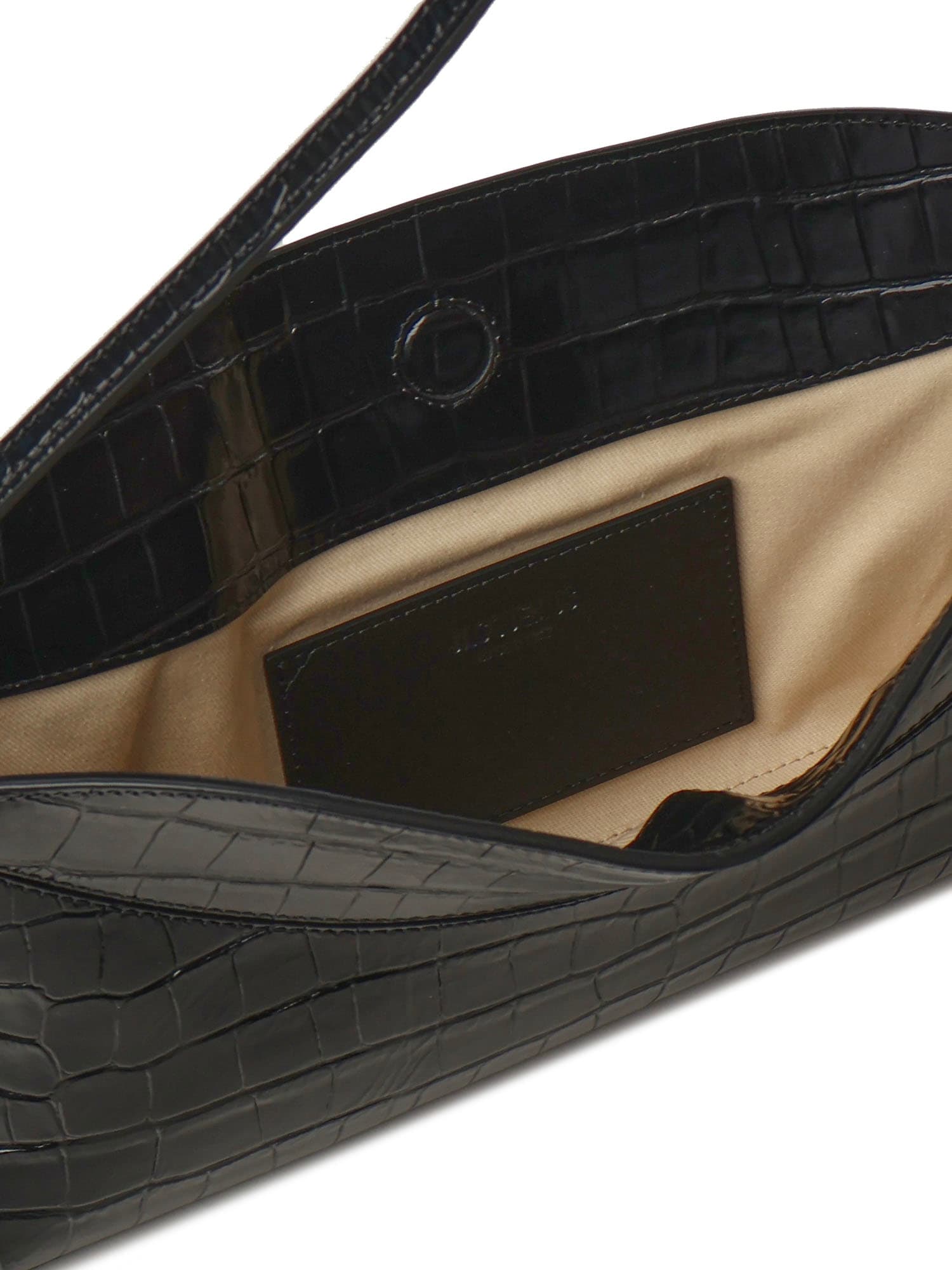 Jacquemus La Pochette Ovalo Shoulder Bag - Black