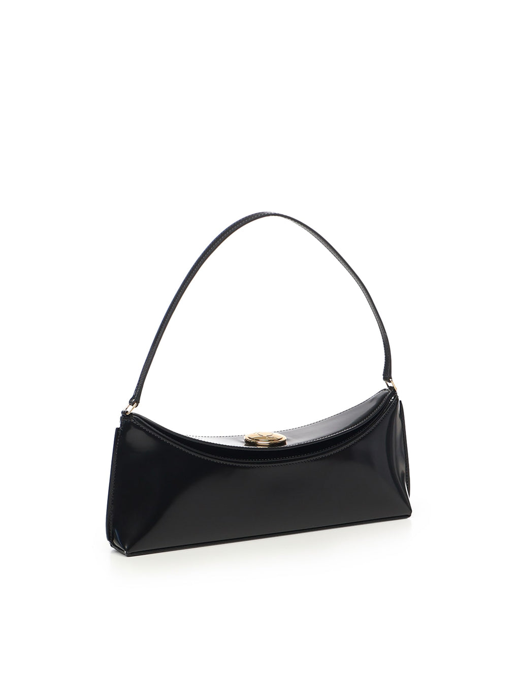 Jacquemus La Pochette Ovalo Shoulder Bag - Black