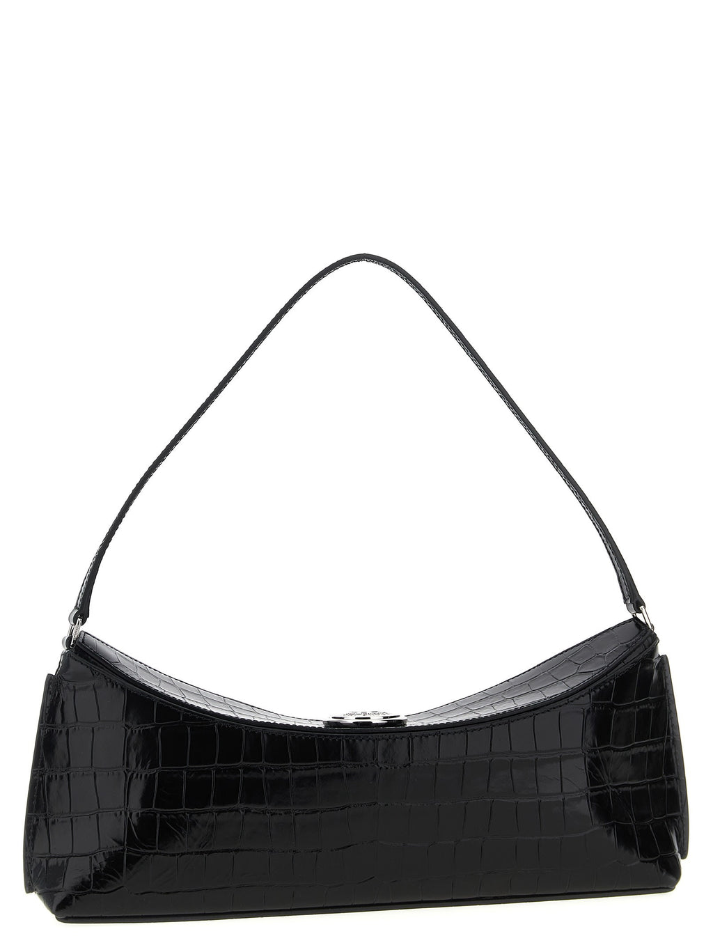 Jacquemus La Pochette Ovalo Shoulder Bag - Black