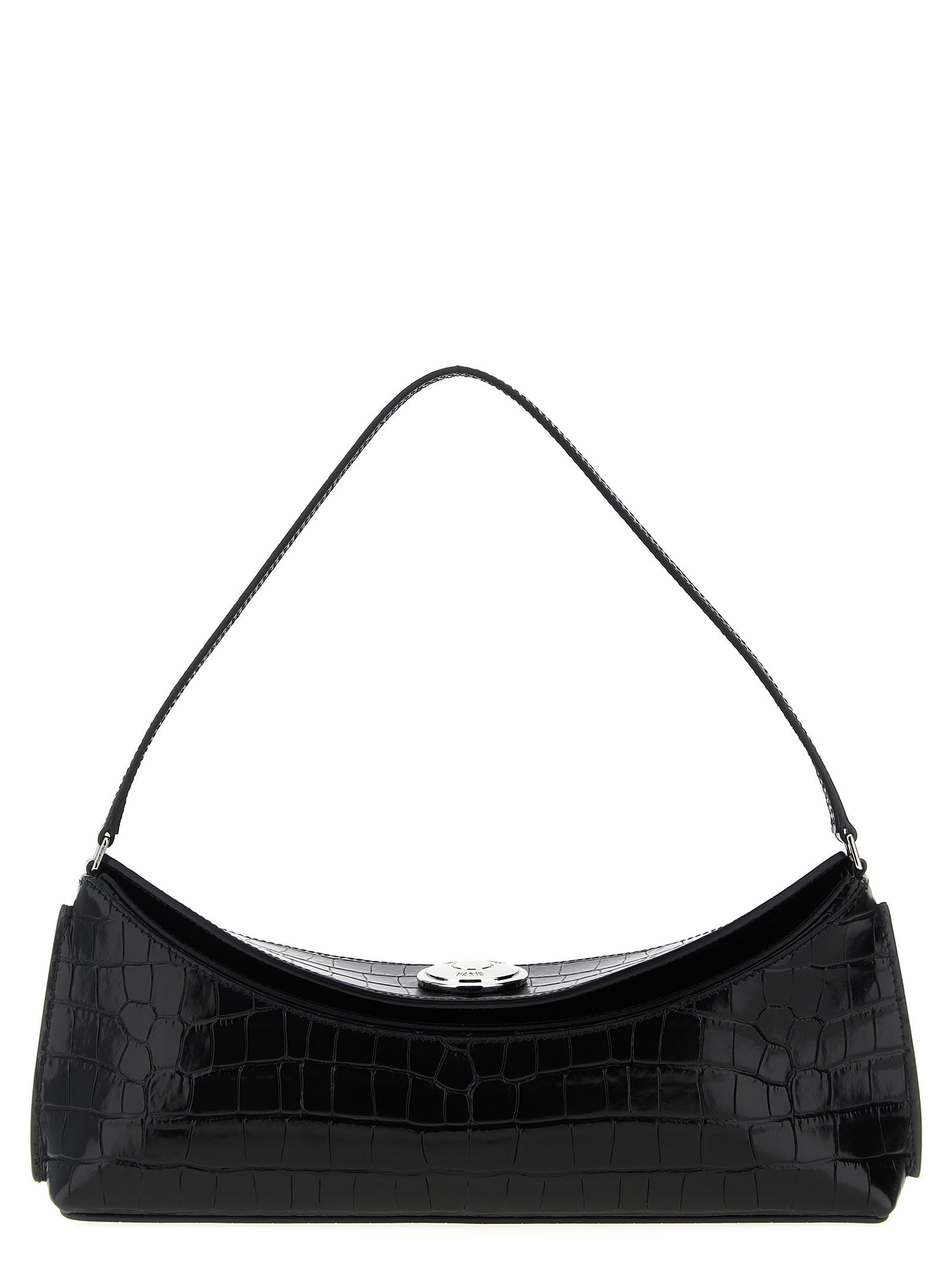 Jacquemus La Pochette Ovalo Shoulder Bag - Black