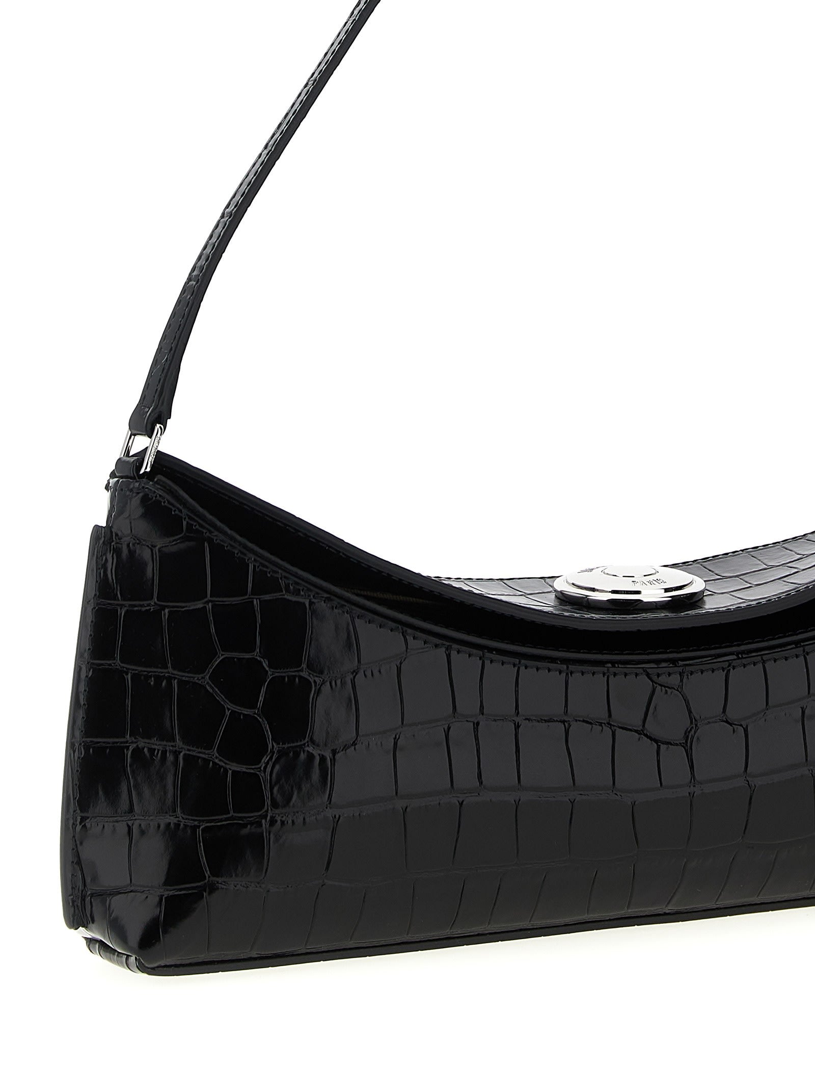 Jacquemus La Pochette Ovalo Shoulder Bag - Black