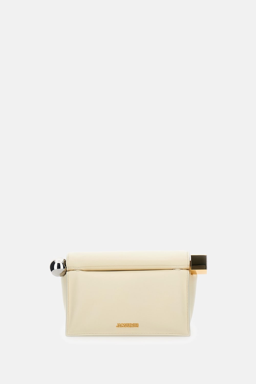Jacquemus La Pochette Rond Carre Bag - White
