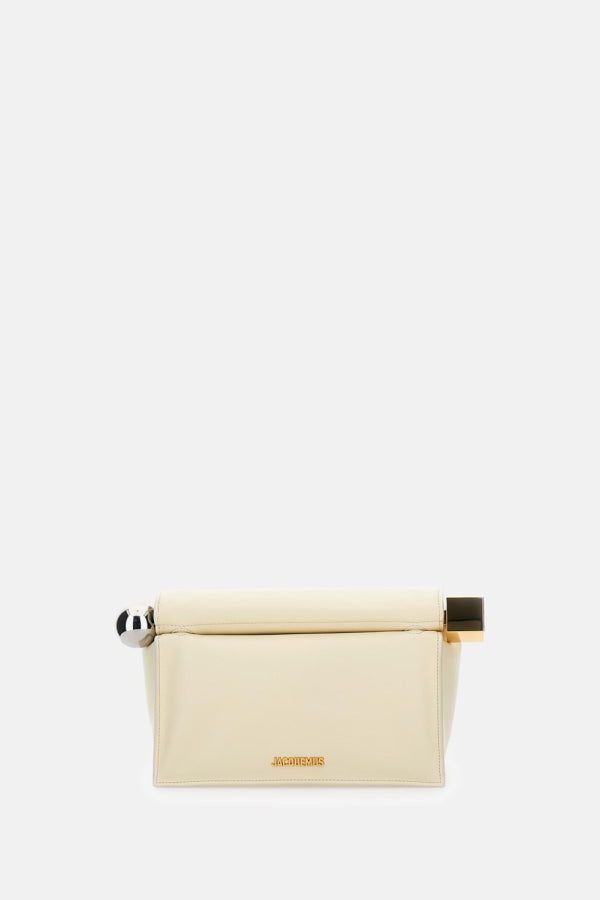 Jacquemus La Pochette Rond Carre Bag - White
