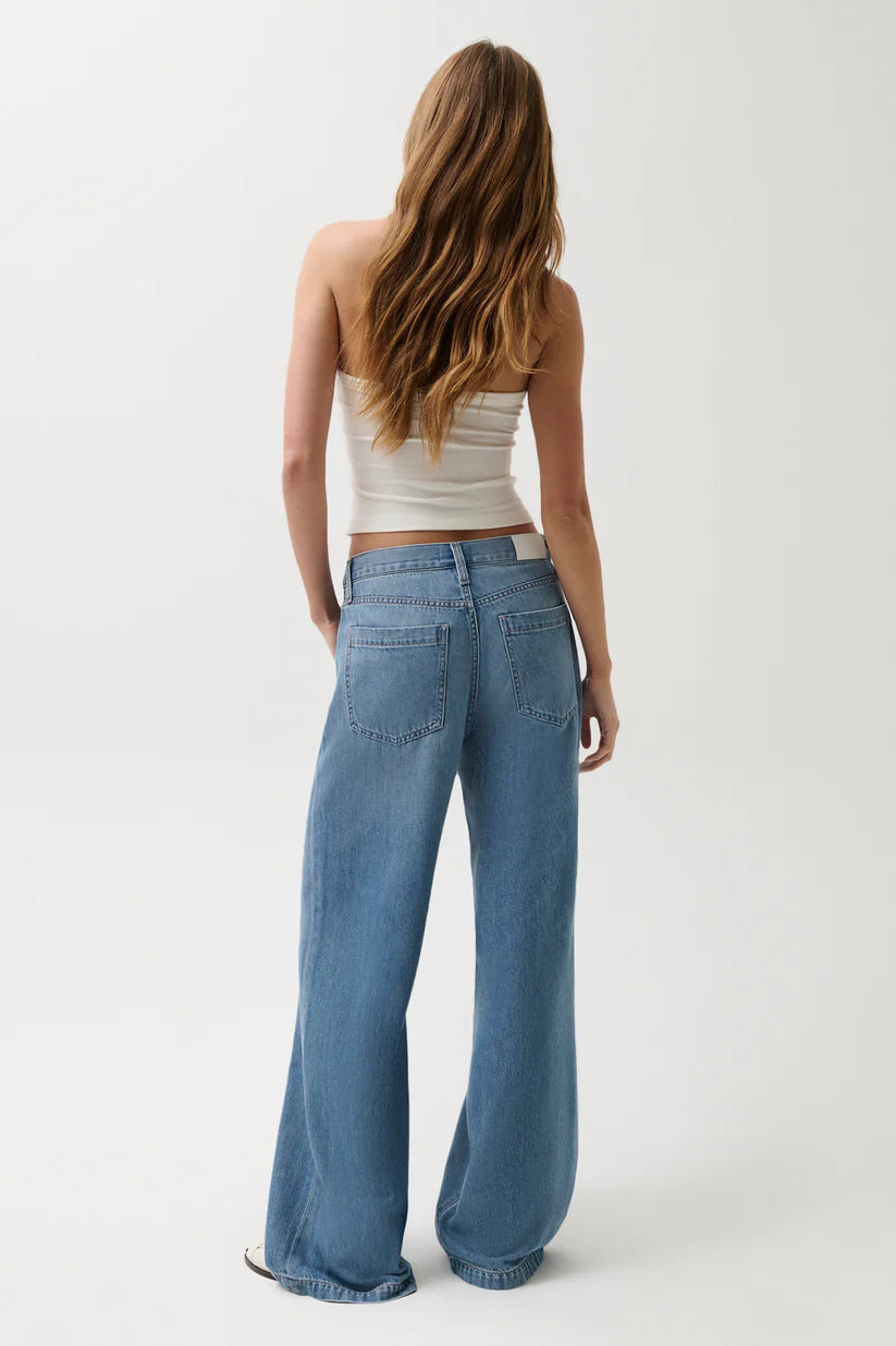 Pistola Jadyn Low Slung Drawcord Palazzo Pants - Expanse