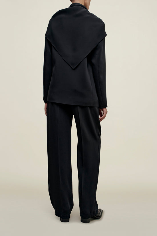 Kallmeyer Jamie Scarf Blazer - Black