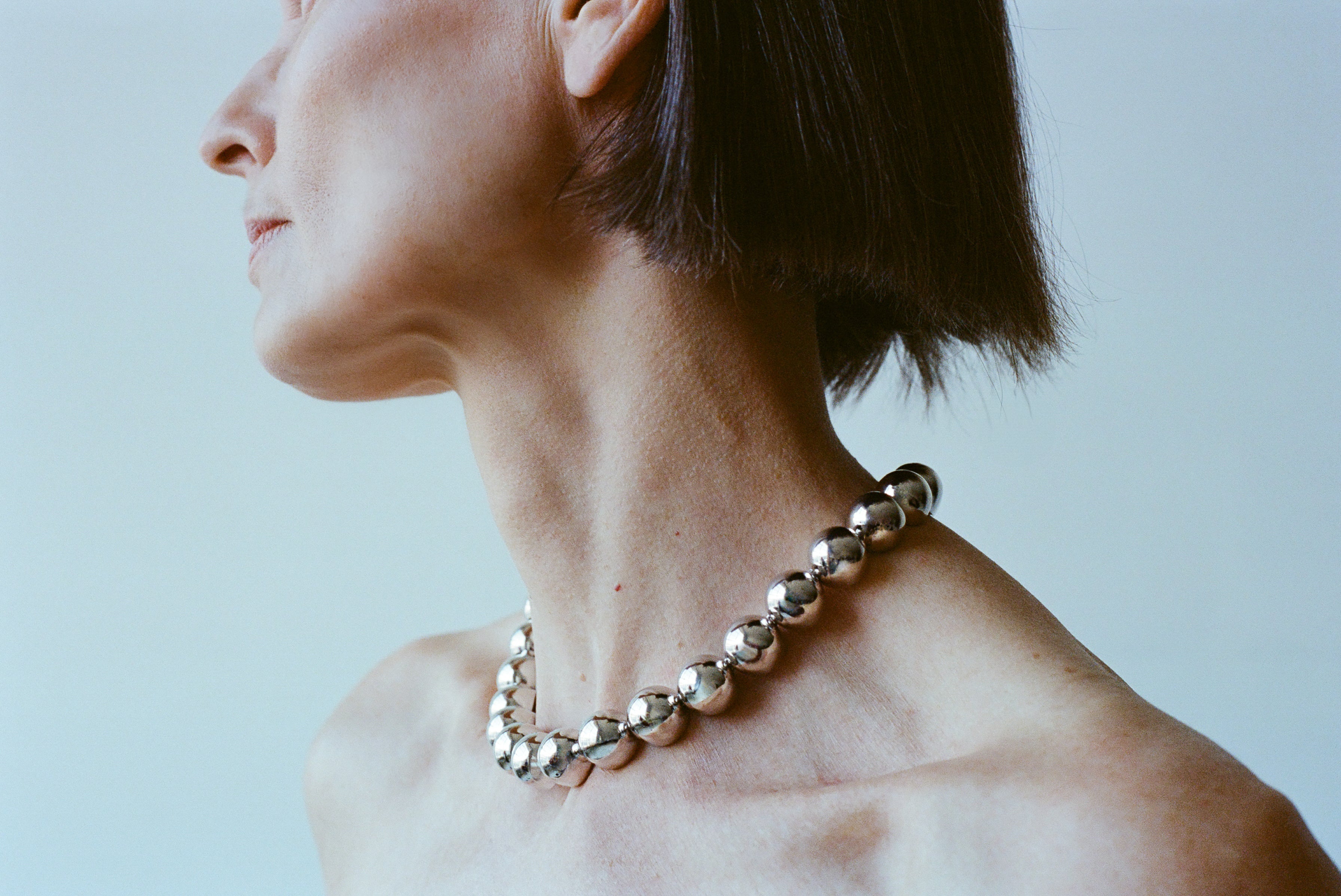 Jasmin Sparrow Flow Necklace, Silver