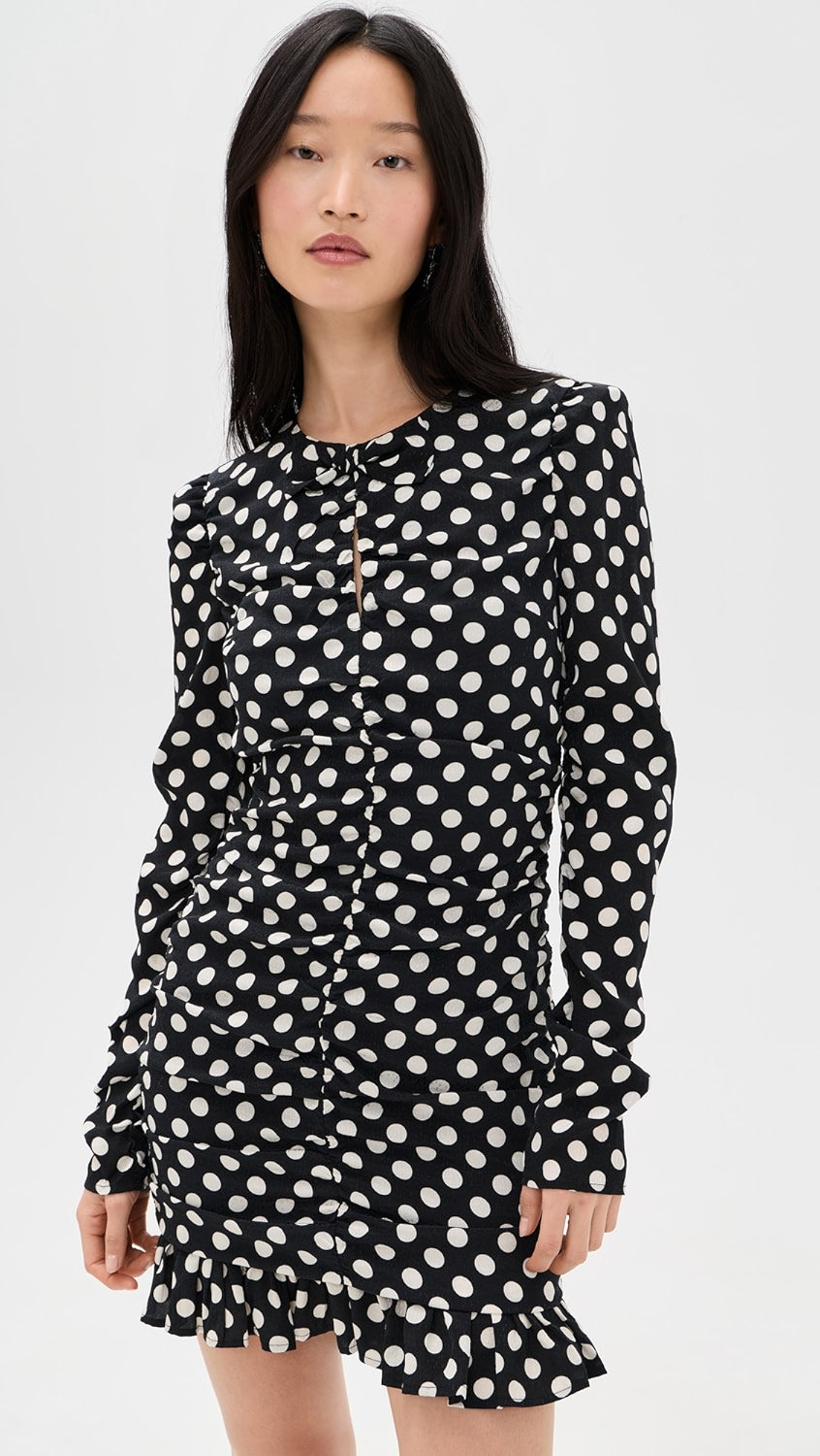 Essentiel Antwerp Jast Ruched Mini Dress
