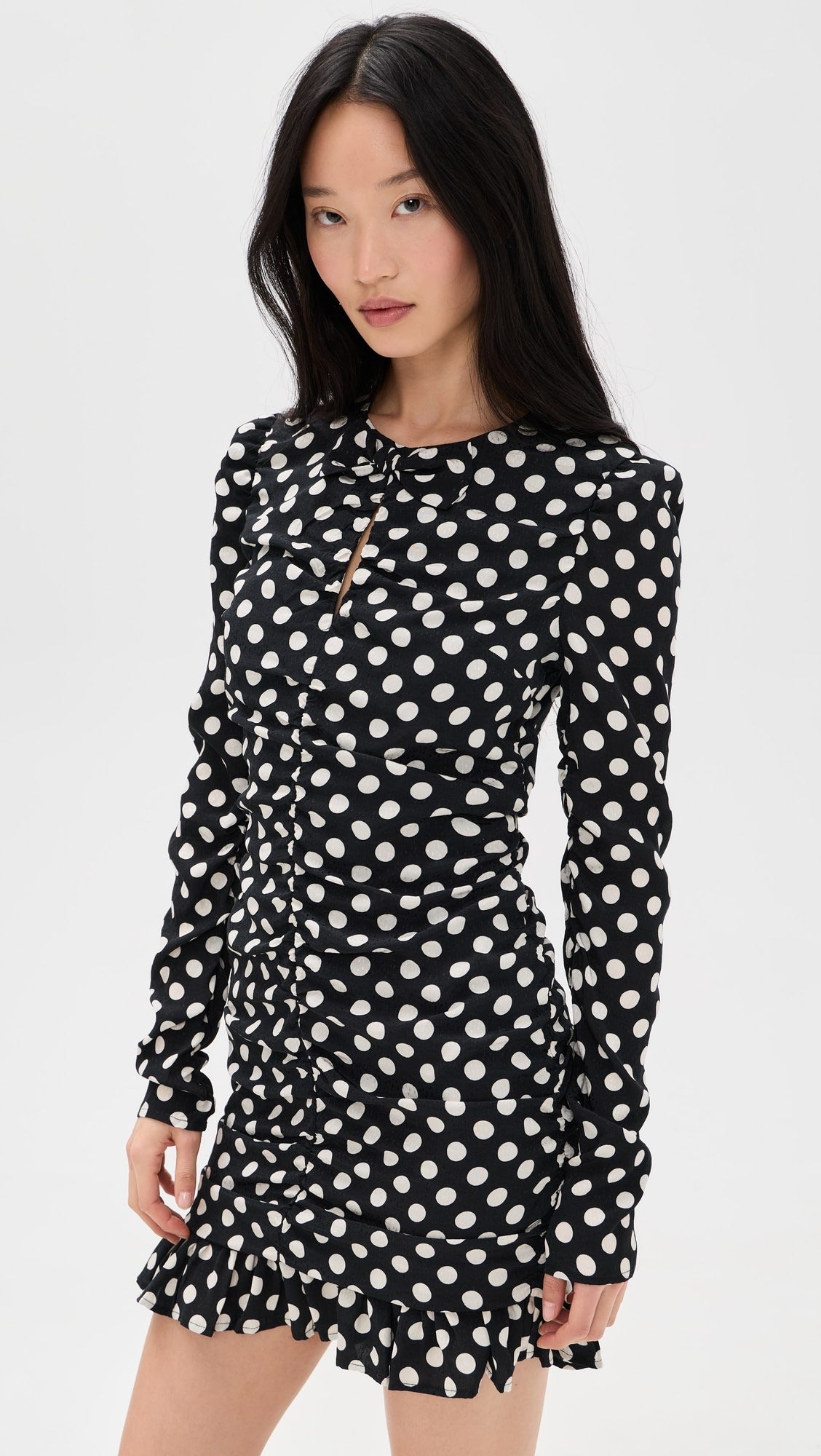 Essentiel Antwerp Jast Ruched Mini Dress