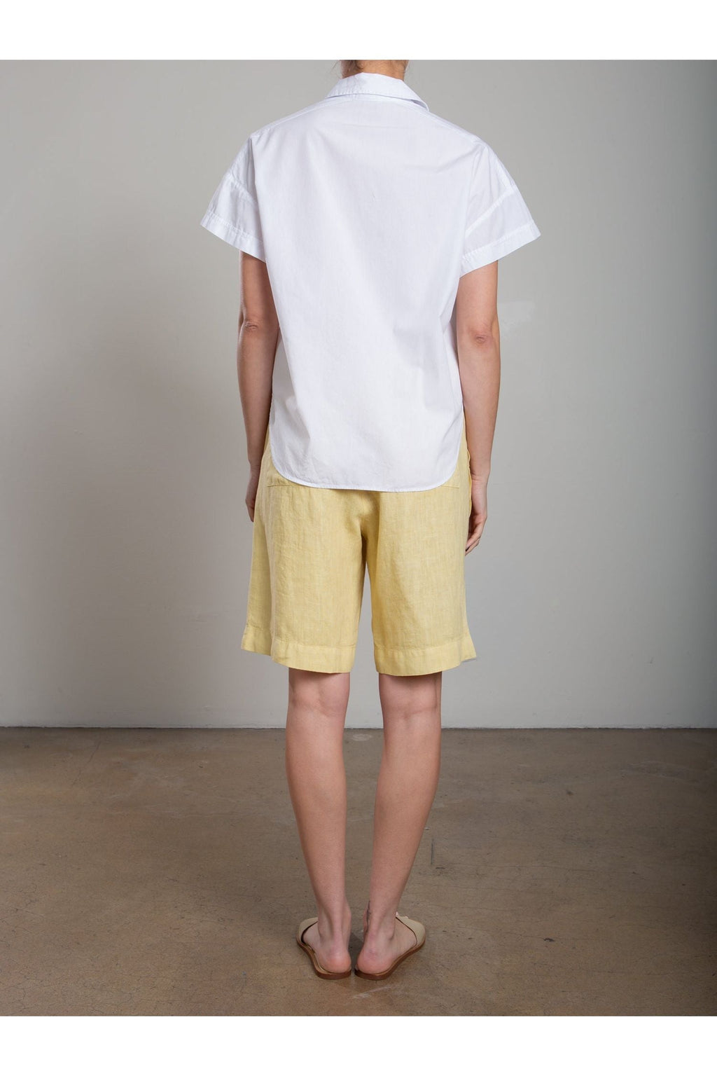 Pharaoh Jem Short in Heritage Linen - Butter