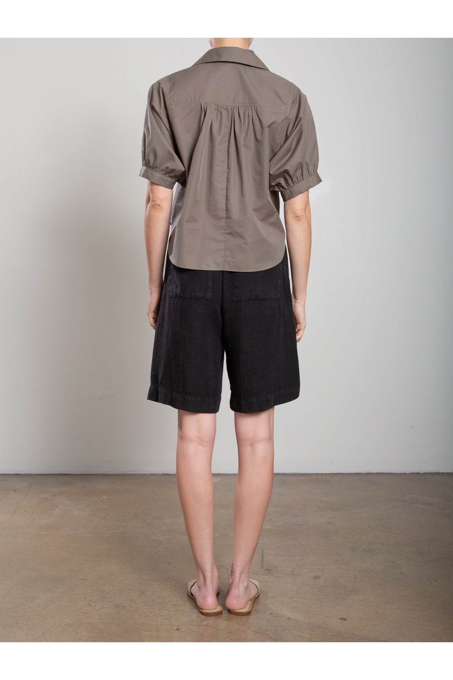 Pharaoh Jem Short in Heritage Linen - Butter