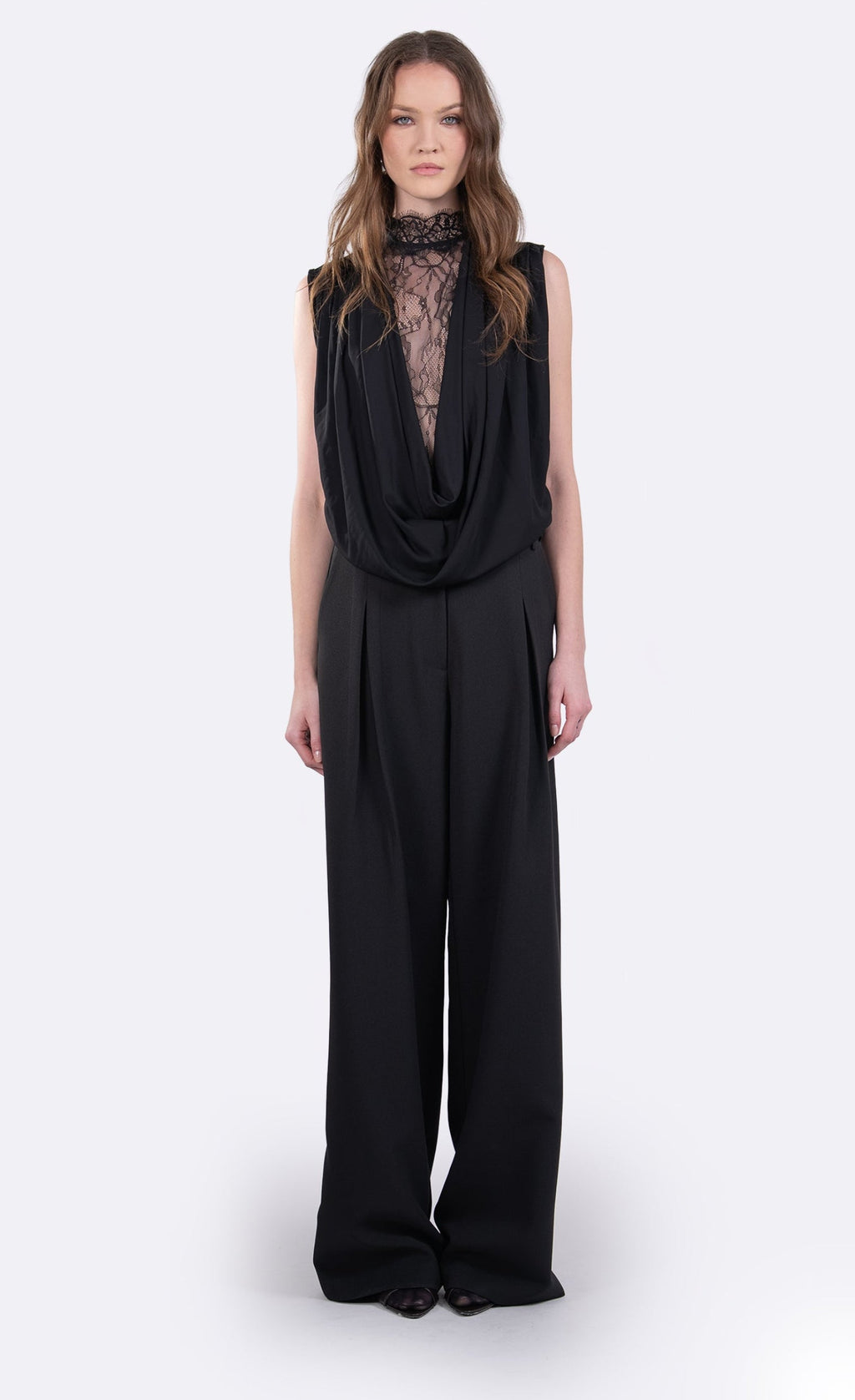 Nonchalant Label Jenna Top - Black