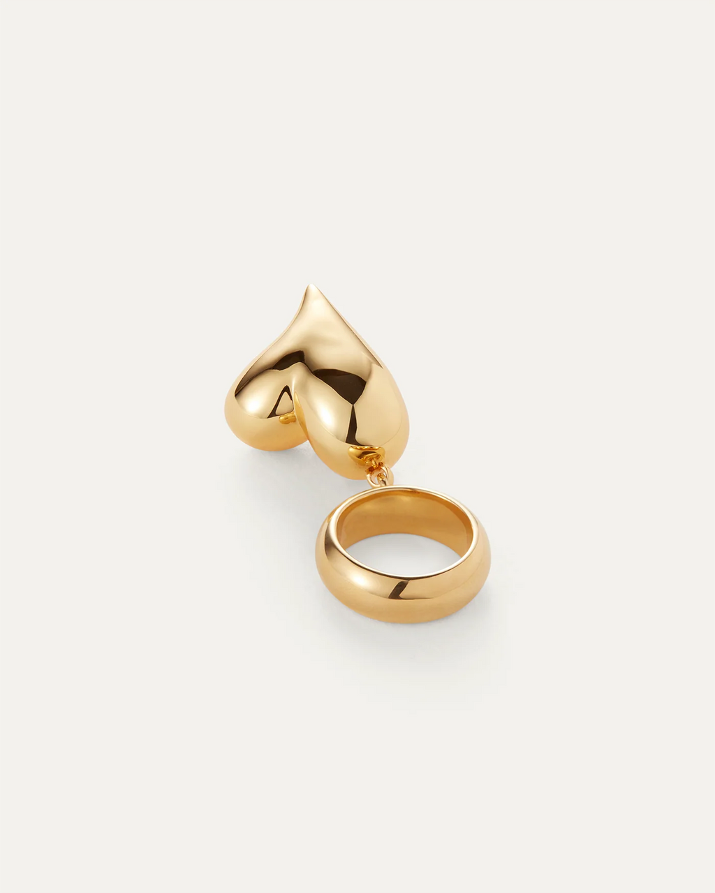 Jenny Bird Art Heart Ring