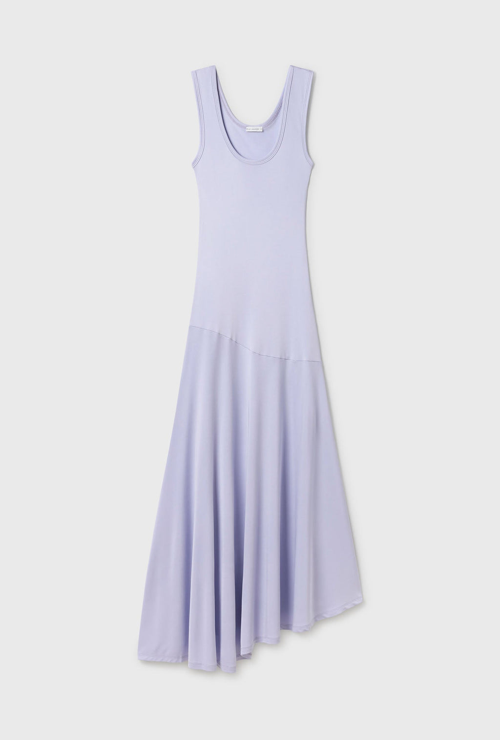 Silk Laundry Jersey Sleeveless Dress - Lavender